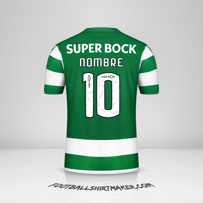 Jersey Sporting Clube 2019/20 -  nombre - 10