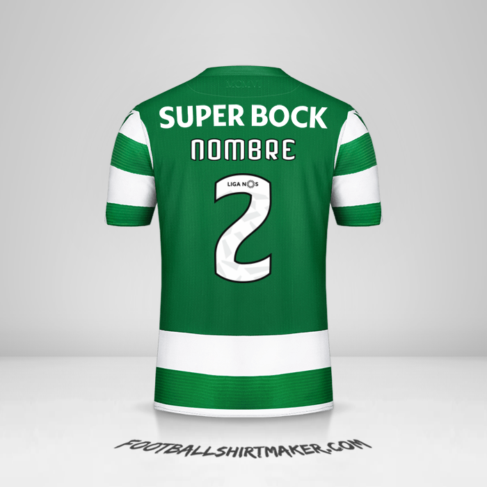 Jersey Sporting Clube 2019/20 -  nombre - 2
