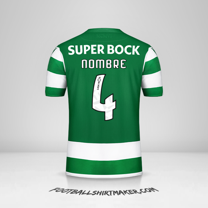 Camiseta Sporting Clube 2019/20 -  nombre - 4