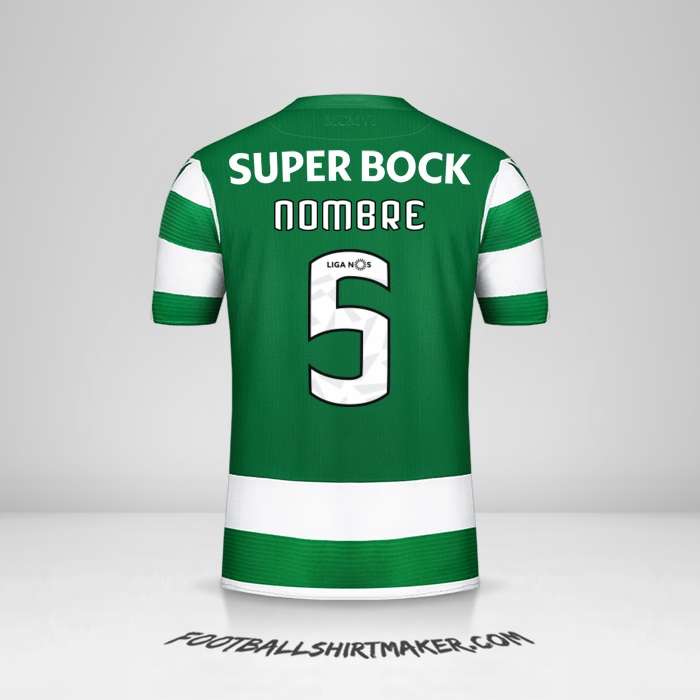 Jersey Sporting Clube 2019/20 -  nombre - 5