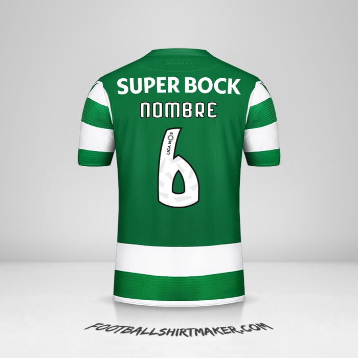 Jersey Sporting Clube 2019/20 -  nombre - 6