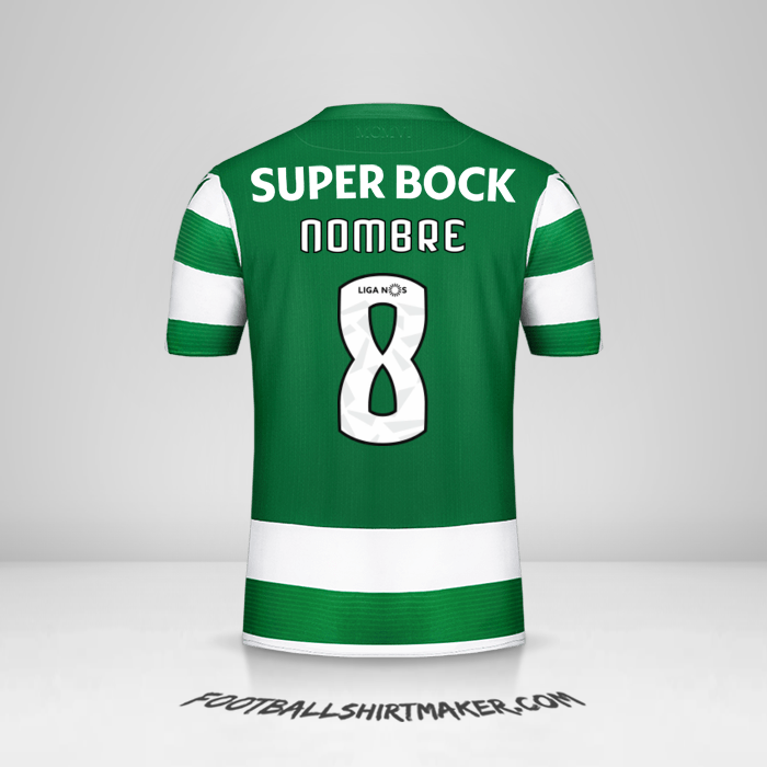 Jersey Sporting Clube 2019/20 -  nombre - 8