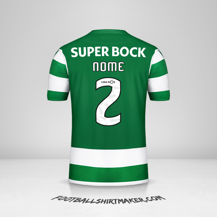Maglia Sporting Clube 2019/20 -  nome - 2