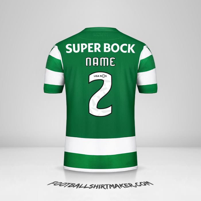 Trikot Sporting Clube 2019/20 -  name - 2
