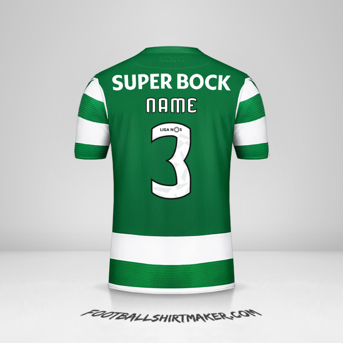 Shirt Sporting Clube 2019/20 -  name - 3