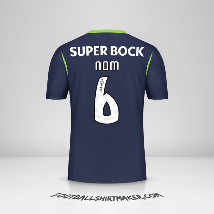 Maillot Sporting Clube 2019/20 Extérieur -  nom - 6