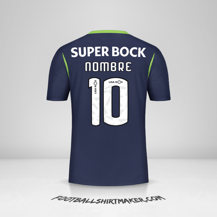 Jersey Sporting Clube 2019/20 Visita -  nombre - 10