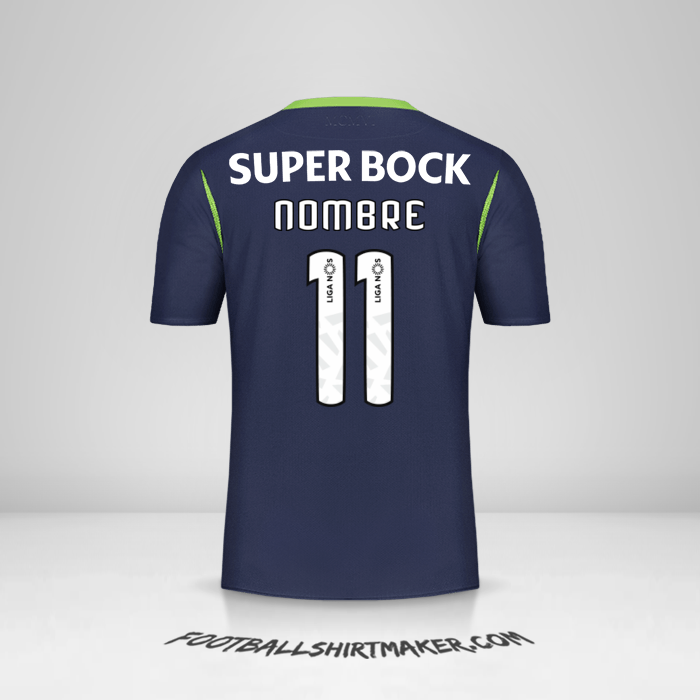 Jersey Sporting Clube 2019/20 Visita -  nombre - 11