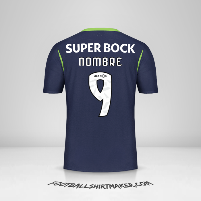 Jersey Sporting Clube 2019/20 Visita -  nombre - 9