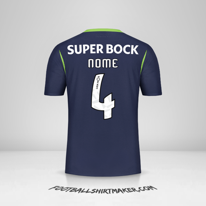 Maglia Sporting Clube 2019/20 Seconda -  nome - 4