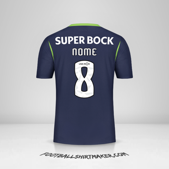 Maglia Sporting Clube 2019/20 Seconda -  nome - 8