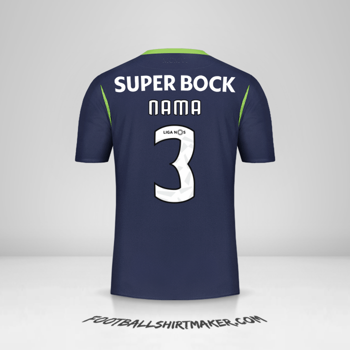 Jersey Sporting Clube 2019/20 Alternatif -  nama - 3