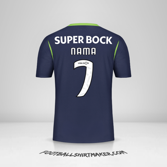Jersey Sporting Clube 2019/20 Alternatif -  nama - 7