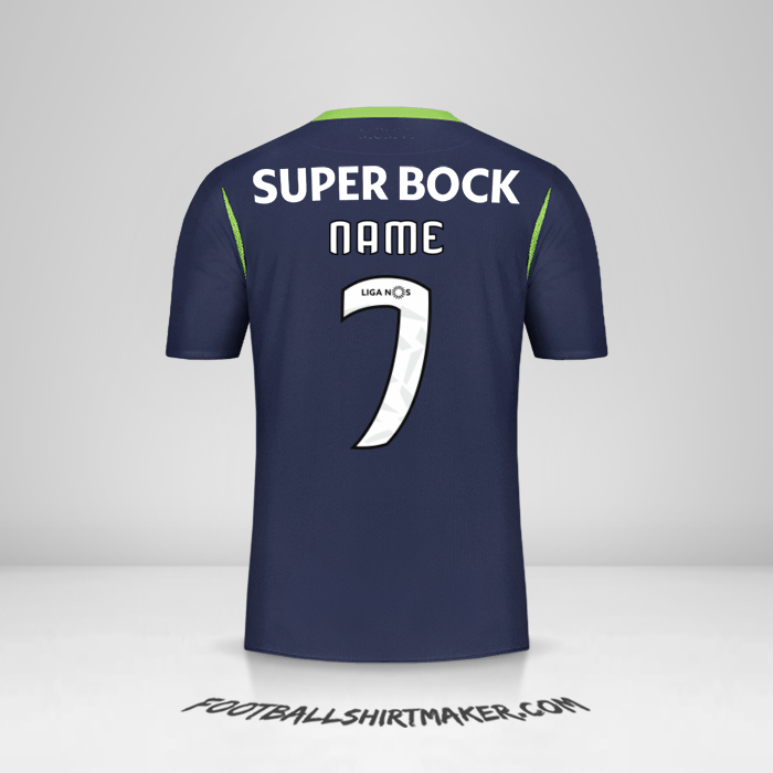 Shirt Sporting Clube 2019/20 Away -  name - 7