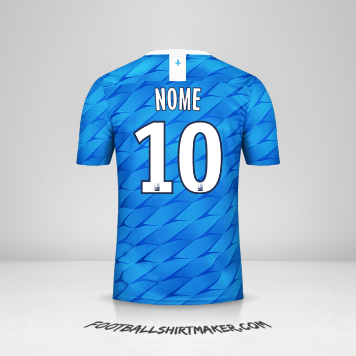Maglia Olympique de Marseille 2019/20 Seconda -  nome - 10