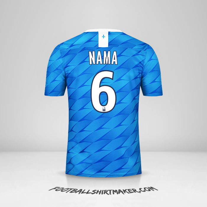 Jersey Olympique de Marseille 2019/20 Alternatif -  nama - 6