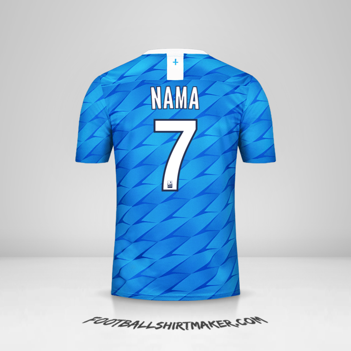 Jersey Olympique de Marseille 2019/20 Alternatif -  nama - 7