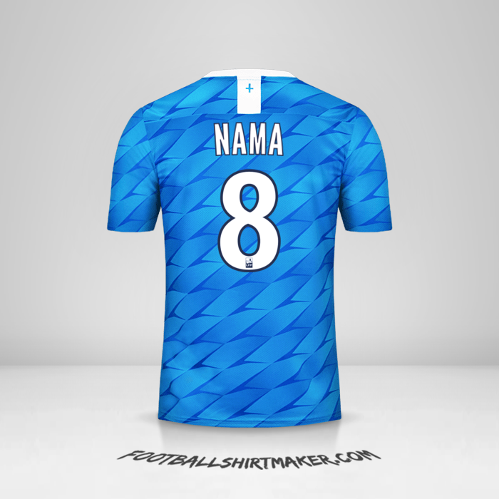 Jersey Olympique de Marseille 2019/20 Alternatif -  nama - 8
