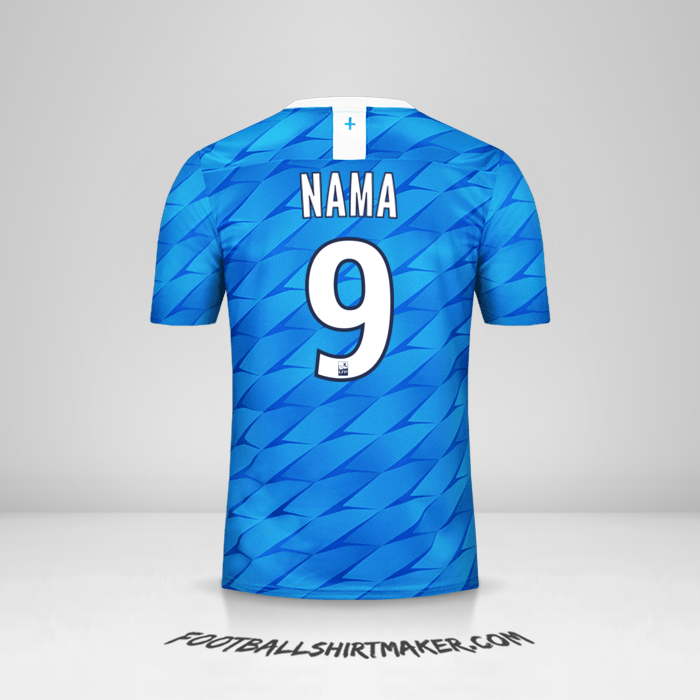Jersey Olympique de Marseille 2019/20 Alternatif -  nama - 9