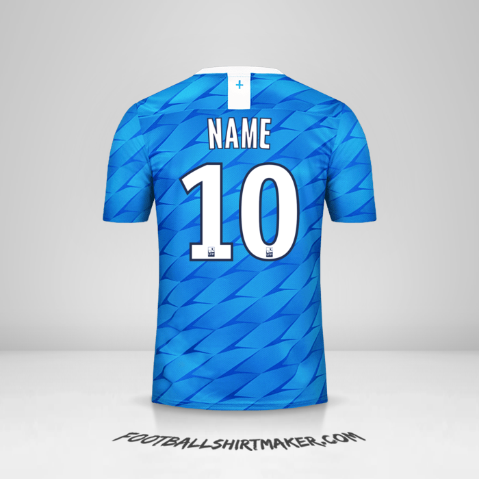 Trikot Olympique de Marseille 2019/20 Auswärts -  name - 10