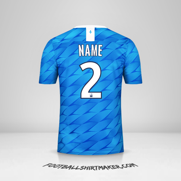 Jersey Olympique de Marseille 2019/20 Away -  name - 2