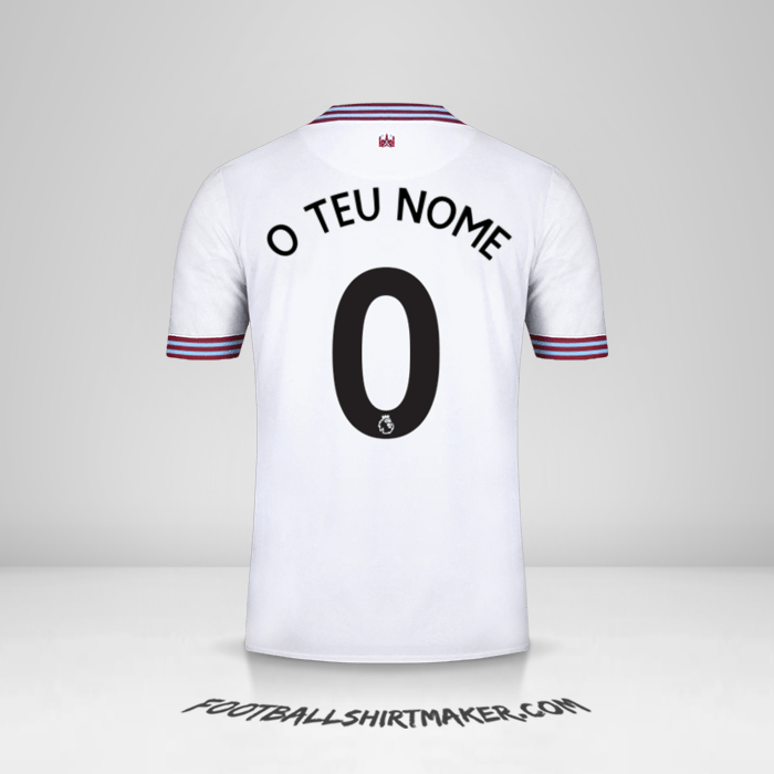 Camisola West Ham United FC 2019/20 II -  o teu nome - 0