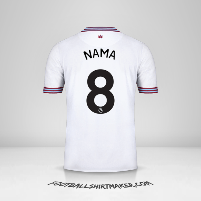 Jersey West Ham United FC 2019/20 Alternatif -  nama - 8