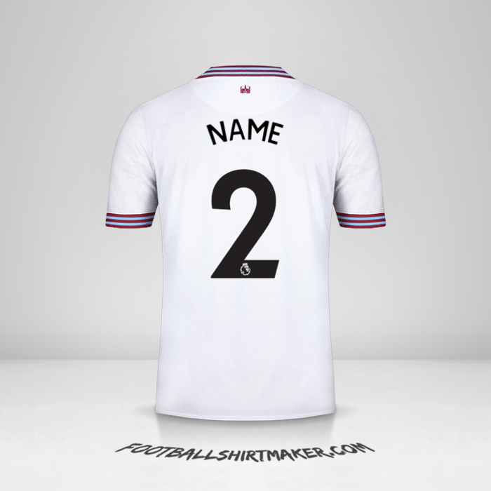 Trikot West Ham United FC 2019/20 Auswärts -  name - 2
