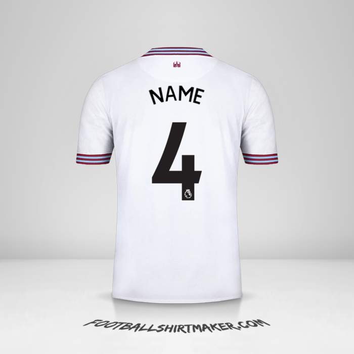 Trikot West Ham United FC 2019/20 Auswärts -  name - 4