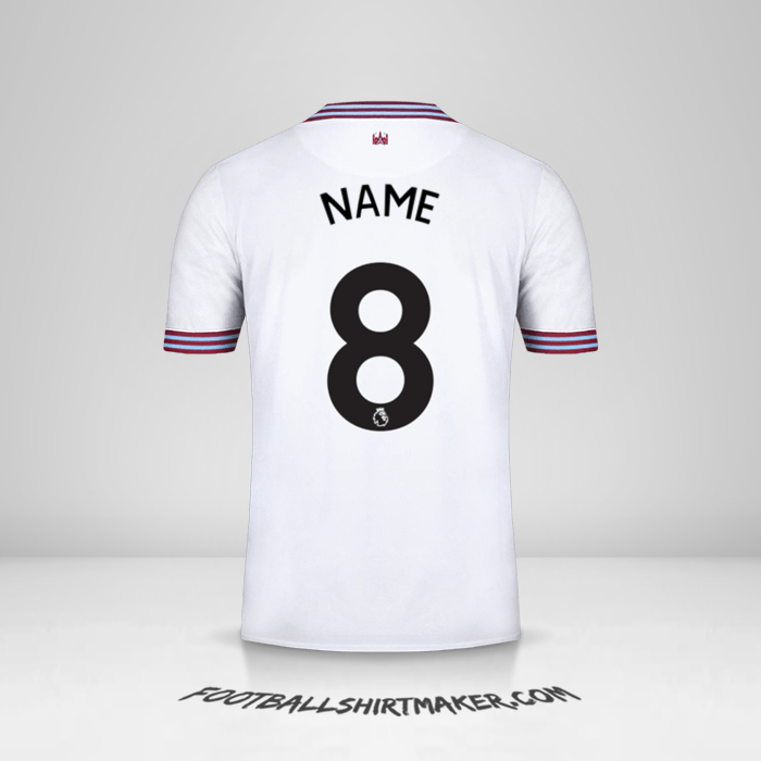 Jersey West Ham United FC 2019/20 Away -  name - 8