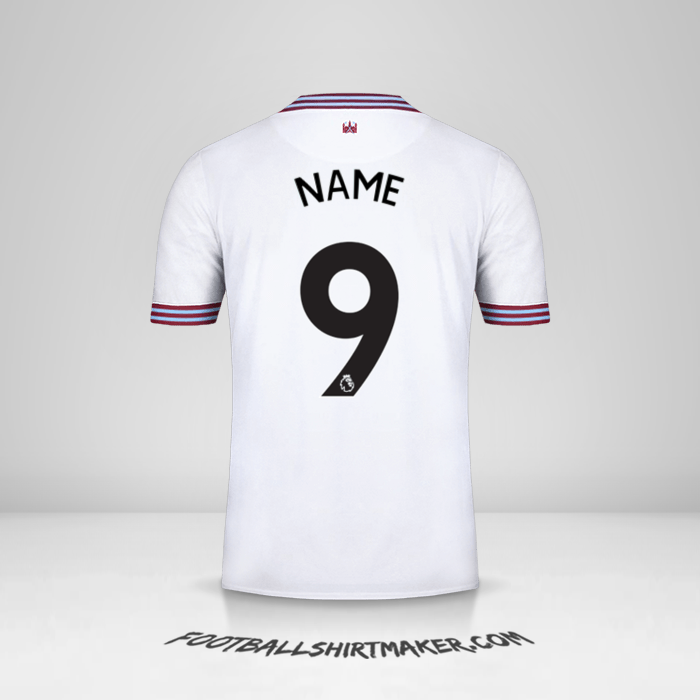 Trikot West Ham United FC 2019/20 Auswärts -  name - 9