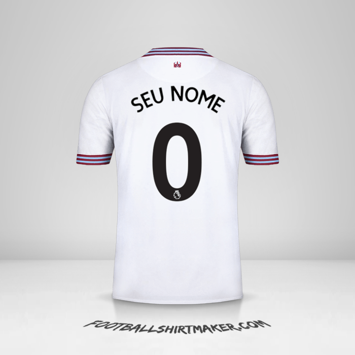 Camisa West Ham United FC 2019/20 II -  seu nome - 0