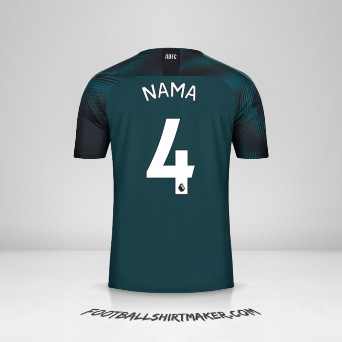 Jersey Newcastle United FC 2019/20 Alternatif -  nama - 4