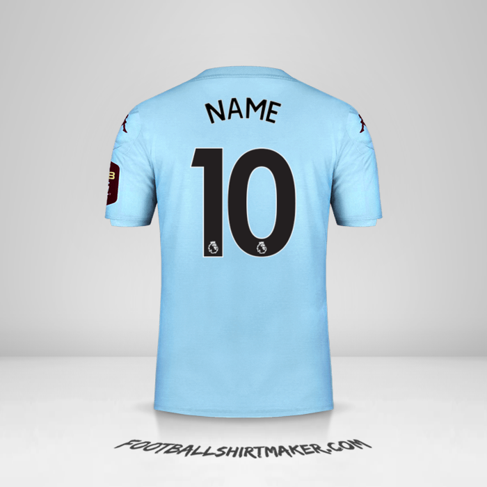 Trikot Aston Villa FC 2019/20 Auswärts -  name - 10