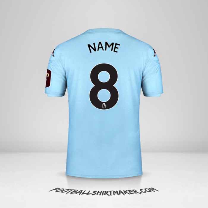 Trikot Aston Villa FC 2019/20 Auswärts -  name - 8