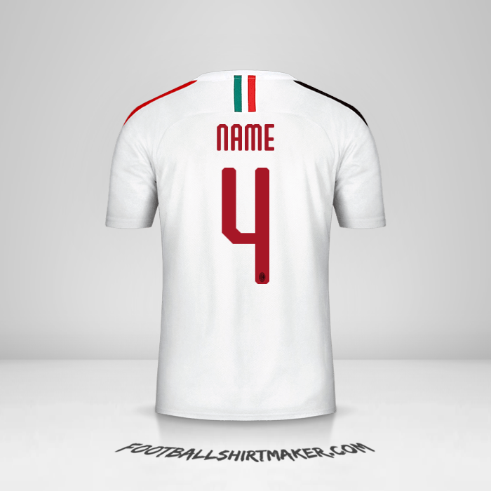 Shirt AC Milan 2019/20 Away -  name - 4