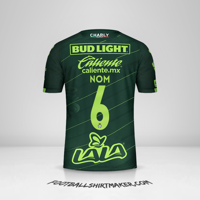 Maillot Santos Laguna 2019/20 Extérieur -  nom - 6