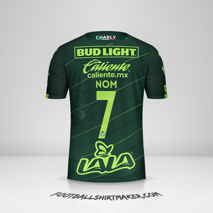 Maillot Santos Laguna 2019/20 Extérieur -  nom - 7
