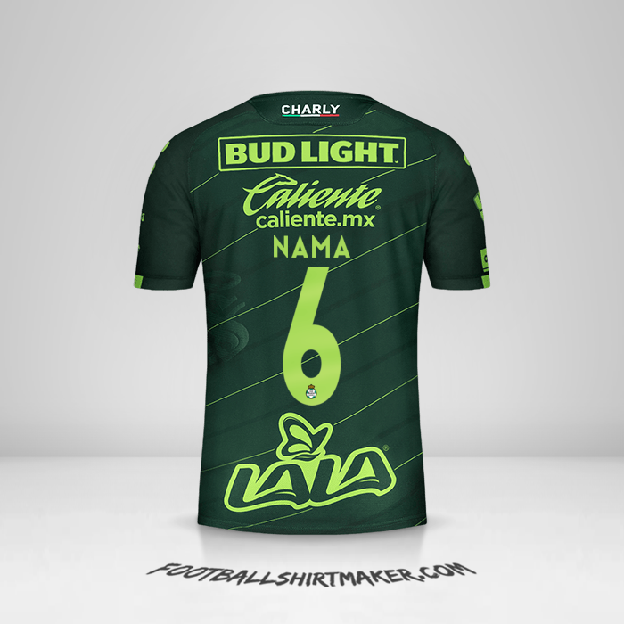 Jersey Santos Laguna 2019/20 Alternatif -  nama - 6