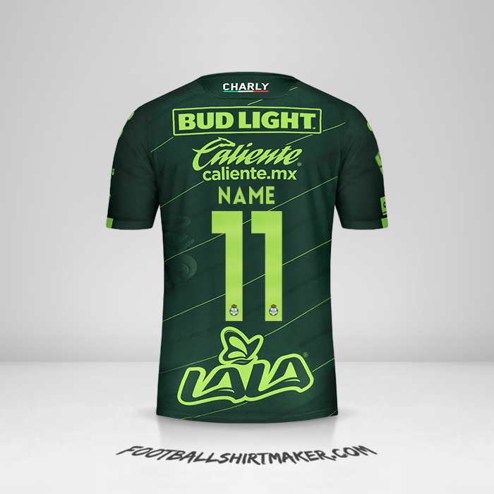 Trikot Santos Laguna 2019/20 Auswärts -  name - 11