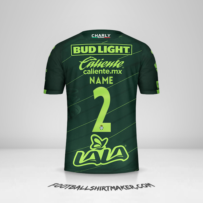 Jersey Santos Laguna 2019/20 Away -  name - 2