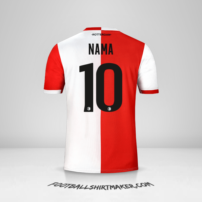 Jersey Feyenoord Rotterdam 2019/20 -  nama - 10