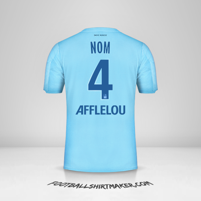 Maillot As Monaco 2019/20 Troisième -  nom - 4
