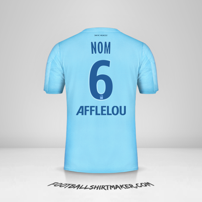 Maillot As Monaco 2019/20 Troisième -  nom - 6