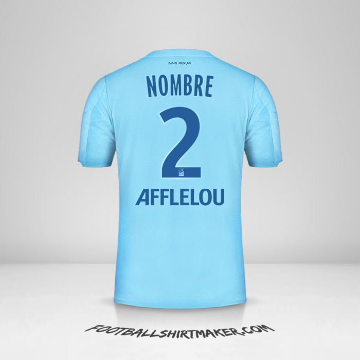 Jersey As Monaco 2019/20 Tercera -  nombre - 2
