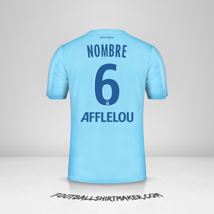 Jersey As Monaco 2019/20 Tercera -  nombre - 6