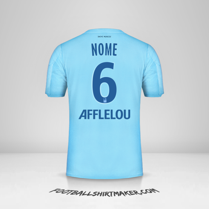Camisa As Monaco 2019/20 Terceira -  nome - 6