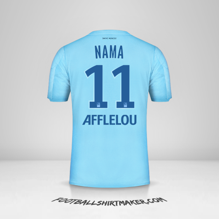 Jersey As Monaco 2019/20 Ketiga -  nama - 11