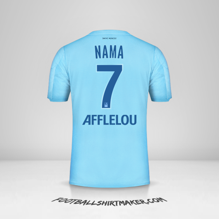 Jersey As Monaco 2019/20 Ketiga -  nama - 7