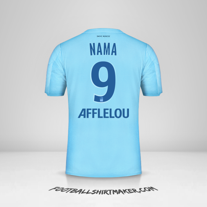 Jersey As Monaco 2019/20 Ketiga -  nama - 9
